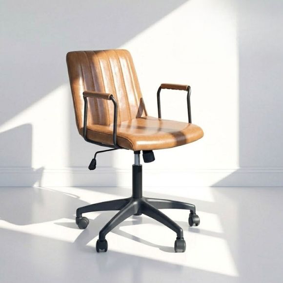 Ghế văn phòng nhỏ gọn bọc da cao cấp: SG - 1369